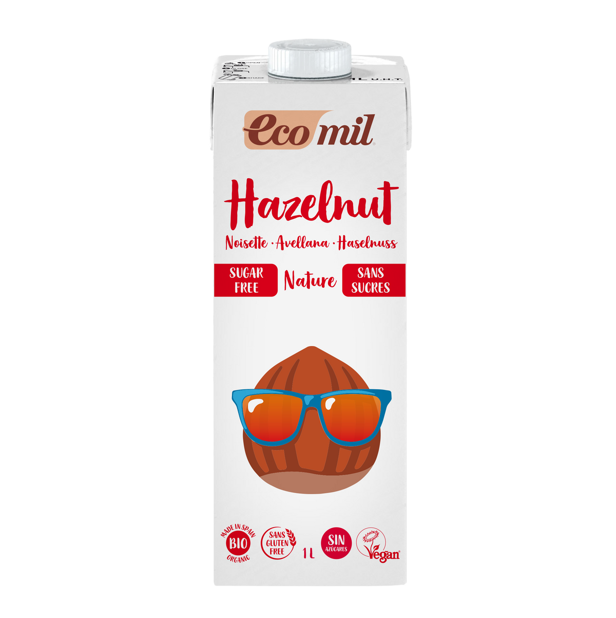 Hazelnootdrink zonder suiker