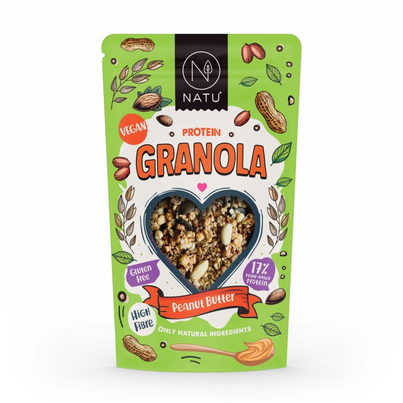 NATU Protein Granola Pindakaas 280 g