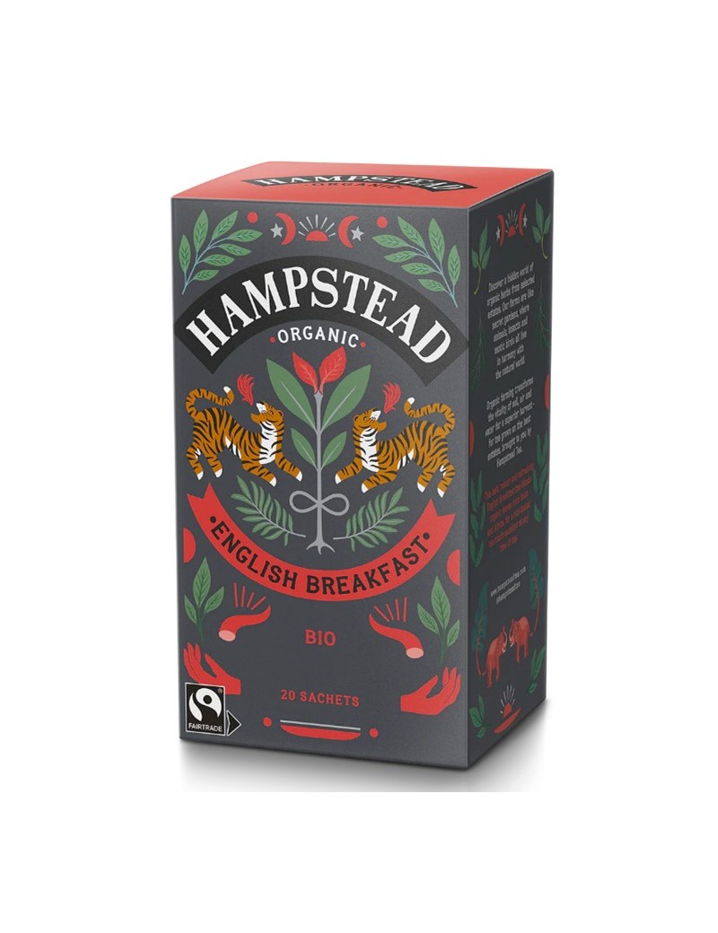 Hampstead Tea English Breakfast Bio 20 zakjes