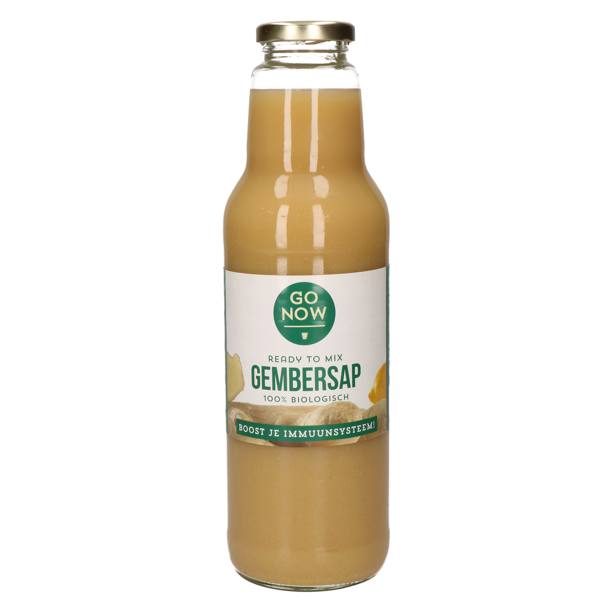 Go Now Biologisch Gembersap 750 ml
